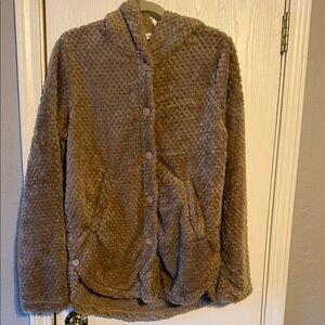 Cozy Tan Teddy Jacket